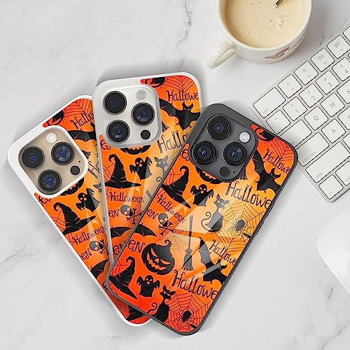 Cute Halloween Phone Cases Cool Cover for iPhone 11 12 13 14 Pro Max Plus Mini Xr Xs| Samsung Note 7 8 9 10 20 S21 S22 S23 Ultra Plus| Moto Edge 20 Pro Lite| Pixel 4 5 6 7 Pro (Spider Web)