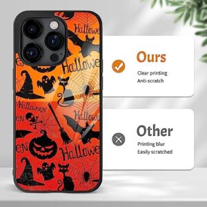 Cute Halloween Phone Cases Cool Cover for iPhone 11 12 13 14 Pro Max Plus Mini Xr Xs| Samsung Note 7 8 9 10 20 S21 S22 S23 Ultra Plus| Moto Edge 20 Pro Lite| Pixel 4 5 6 7 Pro (Spider Web)