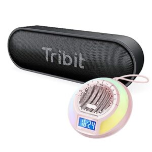 trbit xsound go bluetooth speaker + aquaease shower speaker