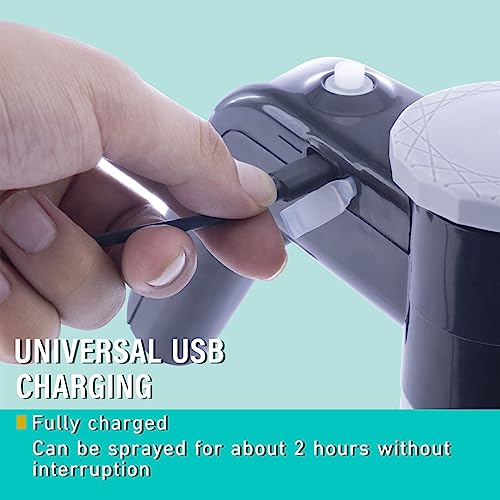 JETASU electric sprayer, garden sprayer you may never have seen, Cola bottle for direct use, USB fast charging with adjustable spout for gardening, Yard, Cleaning