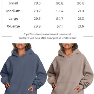 Trendy Queen Hoodies for Women Oversized Sweatshirts Cute Fleece Long Sleeve Sweaters Loose Casual Pullover Fall Outfits Winter Y2k Fashion Teen Girls 2023 Light Green