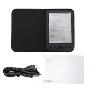 kindle e-reader with display - portable ebook reader with anti-glare screen protector & 8gb storage digital reading device for true book lovers