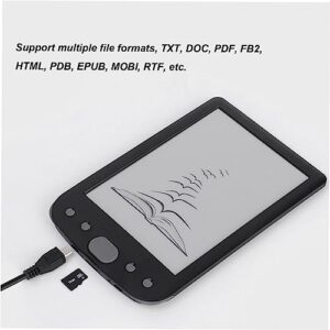 Kindle E-Reader with Display - Portable Ebook Reader with Anti-Glare Screen Protector & 8GB Storage Digital Reading Device for True Book Lovers