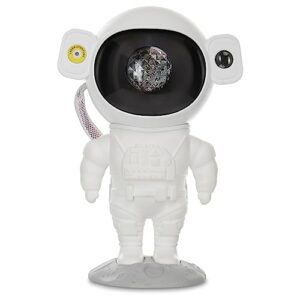 AstroLite LED Projector & Bluetooth Speaker - Galaxy Night Light - Astronaut Space Projector, Starry Nebula Ceiling LED Lamp with Timer and Remote, w/ White Noise, Kids Room Decor Aesthetic