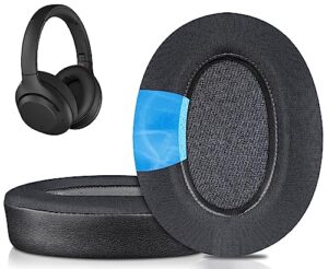 soulwit cooling gel ear pads cushions for sony wh-xb900n/wh-ch710n(whch710n whch710 ch710)/wh-ch720n(whch720 ch720)/wh-rf400(whrf400)/mdr-rf895rk, ear pads cushions with noise isolation foam - black