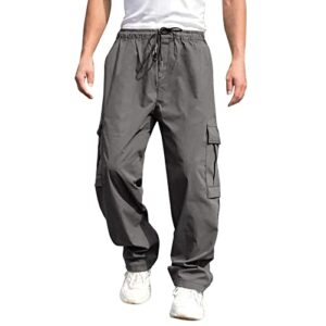 aipengry men's relaxed straight-fit cargo work pant men's tactical pants lightweight men outdoor cargo pant with multi-pocket