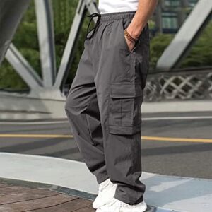 Aipengry Men's Relaxed Straight-fit Cargo Work Pant Men's Tactical Pants Lightweight Men Outdoor Cargo Pant with Multi-Pocket