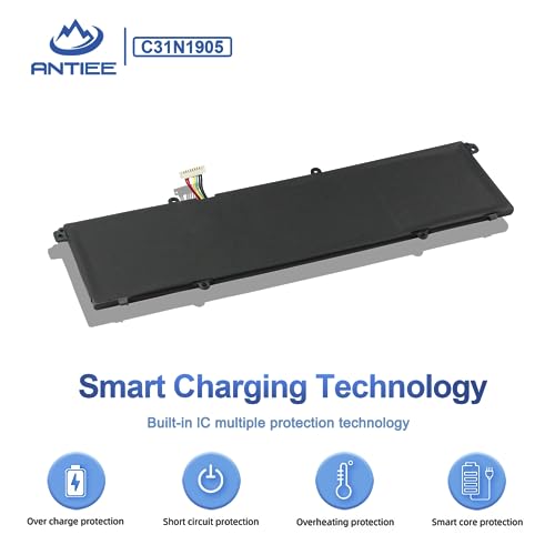 ANTIEE C31N1905 Laptop Battery Replacement for Asus VivoBook S13 S330FA S330UA S333EA S333JA S14 M433IA S433EA S433IA S15 D533IA S513EA M533IA S532FA S533EA S533FL S533EQ S533IA 11.55V 50Wh 3-Cell