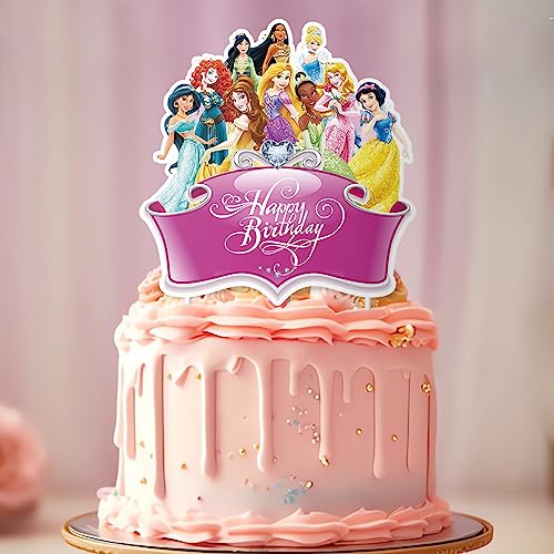 1 Princess Cake Topper for Children Girl Birthday Party Cake ...