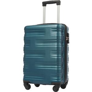 merax carry on luggage checked in luggage suitcase with wheels hard case 20 in luggage expandable with spinner wheels