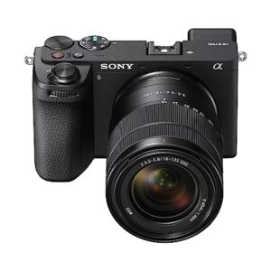 Sony Alpha 6700 – APS-C Interchangeable Lens Camera with 24.1 MP Sensor, 4K Video, AI-Based Subject Recognition, Log Shooting, LUT Handling and Vlog Friendly Functions and 18-135mm Zoom Lens