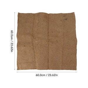 Jute Fiber Worm Blanket for Compost Cups, Boxes, and Farms - Durable & Mat