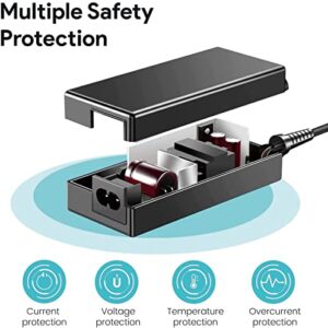 Guy-Tech 48V AC/DC Adapter Compatible with Polycom VVX300 VVX310 VVX400 VVX410 VVX 300 VVX 310 VVX 400 VVX 410 VoIP IP SIP Business Media Phone 48VDC Power Supply Cord