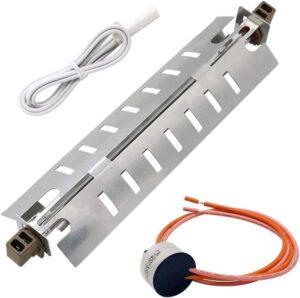 wr51x10055 & wr55x10025 & wr50x10068 refrigerator defrost heater kit compatible with top brands replaces with ps1017716, wr50x10028, wr50x10051, ea303781
