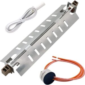 WR51X10055 & WR55X10025 & WR50X10068 Refrigerator Defrost Heater Kit Compatible with Top Brands Replaces with PS1017716, WR50X10028, WR50X10051, EA303781