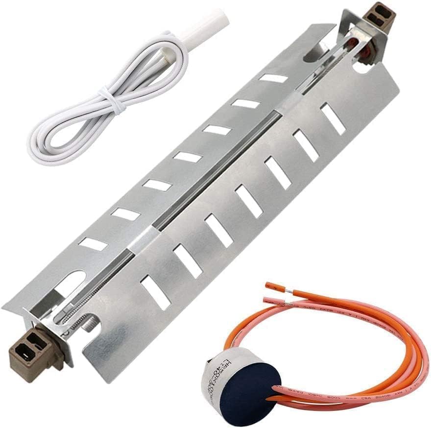 WR51X10055 & WR55X10025 & WR50X10068 Refrigerator Defrost Heater Kit Compatible with Top Brands Replaces with PS1017716, WR50X10028, WR50X10051, EA303781