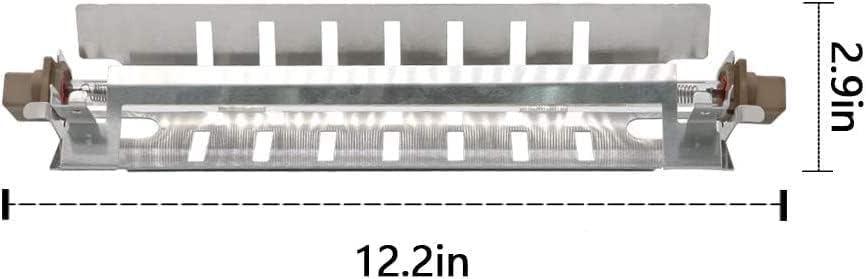 WR51X10055 & WR55X10025 & WR50X10068 Refrigerator Defrost Heater Kit Compatible with Top Brands Replaces with PS1017716, WR50X10028, WR50X10051, EA303781