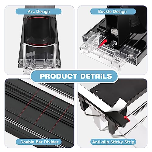 Upgrade Drink Dispenser for Fridge, Iklestar Self-Sliding Soda Can Organizer for Refrigerator and Adjustable Width, 12oz to 20oz holds 15+ Cans(3 Rows, 38 CM)