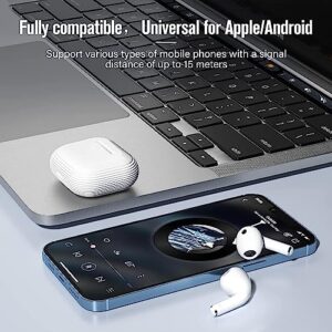 Wireless Headphones, Wireless Earbuds Bluetooth 5.2 Headphones 3D HiFi Stereo Headphones Noise Cancellation in-Ear Built-in Mic with Charging Case, Earphones for iPhone/Samsung/airpod case/Android/iOS