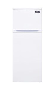 unique appliances ugp-170l w 6 cu. ft. solar powered dc top freezer refrigerator, white; highly efficient insulation throughout and simple effortless controls; bottom crisper