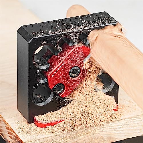 Dowel Maker Jig Kit, Metric 8mm To 20mm Adjustable Dowel Maker, With Carbide Blade, Durable Electric Drill Milling Dowel Round Rod, Dowel Cutter For Wooden Rods Sticks Woodworking Dowel Maker Jig Kit