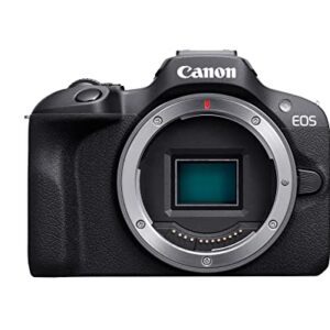 Canon EOS R100 Mirrorless Camera, RF Mount, Body Only (Renewed)