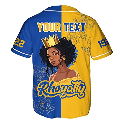 Custom Sorority Jerseys Baseball, Pre.tty Poodle sg.rho Baseball Jersey, 19.22 Sigma Gam.ma Jersey, Rhoyal Jersey