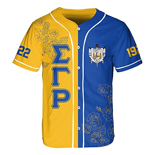 Custom Sorority Jerseys Baseball, Pre.tty Poodle sg.rho Baseball Jersey, 19.22 Sigma Gam.ma Jersey, Rhoyal Jersey