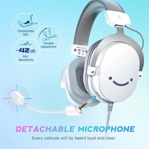 FIFINE USB PC Headset and Audio Mixer,Streaming Over-Ear Wired Headphones with 3.5mm Audio Jack,Detachable Microphone,Gaming Mixer with Slider Fader,XLR Microphone Interface,for Podcast(H9W+SC3W)