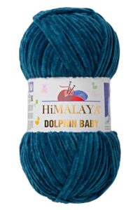 1 pack/skein himalaya dolphin baby, each skein 100 gr/3,5 oz, 120 mt/ 132 yd, super bulky yarn, blanket yarn, velvet yarn, knitting yarn, amigurumi yarn, baby yarn 80348