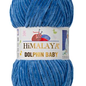 2 Pack/Skeins Himalaya Dolphin Baby, Each Skein 100 Gr/3,5 oz, 120 mt/ 132 yd, Super Bulky Yarn, Blanket Yarn, Velvet Yarn, Knitting Yarn, Amigurumi Yarn, Baby Yarn 80341