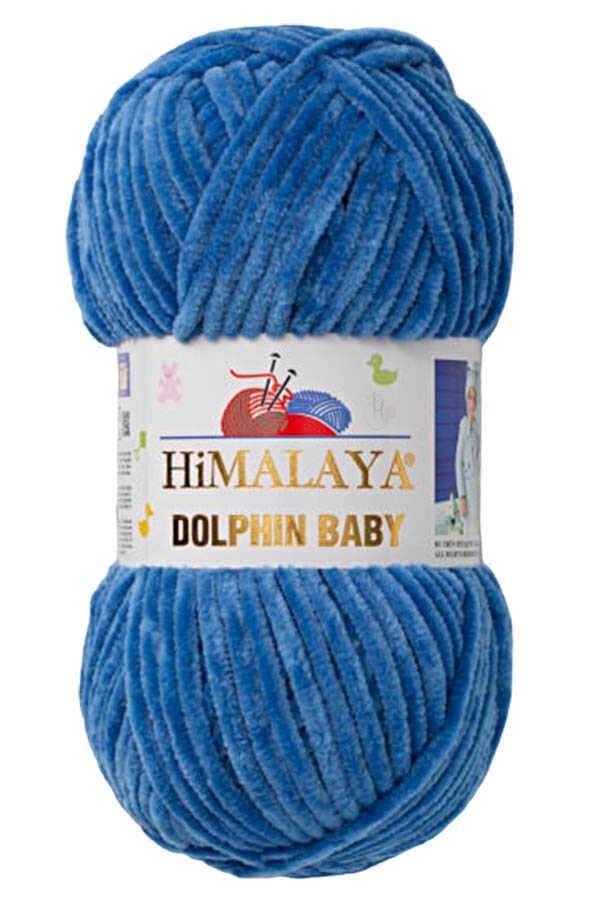 2 Pack/Skeins Himalaya Dolphin Baby, Each Skein 100 Gr/3,5 oz, 120 mt/ 132 yd, Super Bulky Yarn, Blanket Yarn, Velvet Yarn, Knitting Yarn, Amigurumi Yarn, Baby Yarn 80341