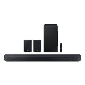 SAMSUNG QN98QN90AAFXZA 98 Inch Neo QLED HDR 4K UHD Smart TV Bundle 11.1.4 ch. Wireless Dolby Atmos Soundbar and Rear Speakers