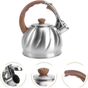 Tea Kettle For Stove Top Teapot For Stovetop Stainless Steel Whistle Teapot Kettle Whistling Tea Kettle For Gas Stove Tea Pot Stovetop