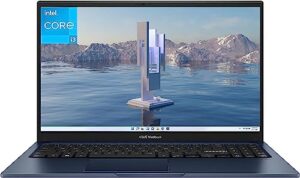 asus 2023 newest vivobook 15 laptop, 15.6" fhd display, intel core i3 1215u up to 4.4ghz, 16gb ddr4 ram, 1tb ssd, intel uhd graphics, wi-fi, bluetooth, windows 11 home in s mode, quiet blue