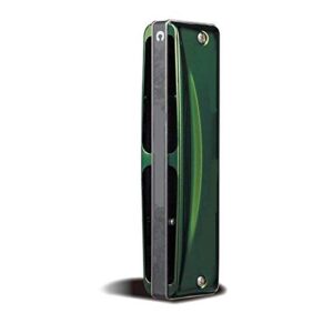 WAAZVXS C-20 Diatonic Harmonica 10 Holes Blues Harp Key Of C Olive Green Professional Musical Instruments C20 (Color : Key of D)