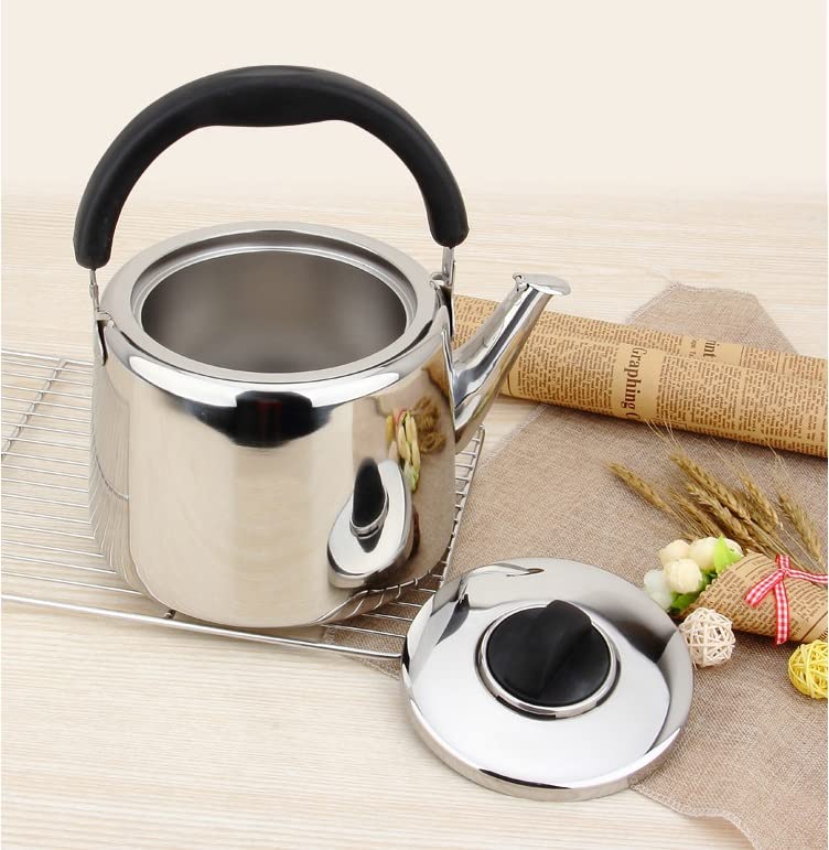 Kettle Stovetop Whistling Tea Kettle Stainless Steel Whistling Tea Kettle Stove Top Kettle, Whistling Kettle Tea Kettle Tea Pot Tea Kettle Stovetop Teapot (Size : 4L)