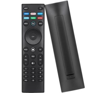 xrt140 universal remote control for all vizio smart tvs, tv remote replacement for vizio tv smartcast d-series e-series m-series p/px-series v-series, oled-series