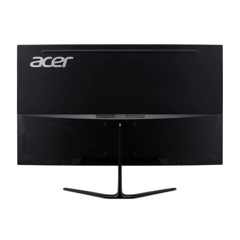 acer Nitro 31.5" Curved FHD Monitor, 32 inch 1500R Zero-Frame Display, FreeSync, 75Hz Refresh Rate, 1ms Response time, Adjustable Tilt, HDMI, VGA w/GM Accessory, Black