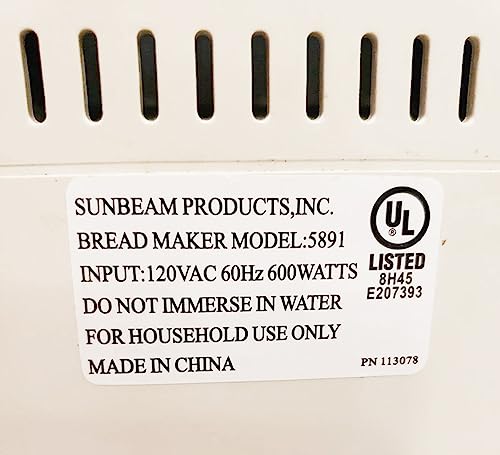 WYZBEN Bread Maker Paddle Replacement for Breadmaker Machine Compatible with Sunbeam Oster Blade Part 5891, 5891-33