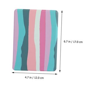 UKCOCO case Rainbow Printed Cover Lightweight Leather Shell ebook Reader Shell e- Reader case ereaders Protective Cover for e-Reader White Paper Microfiber Leather Printing