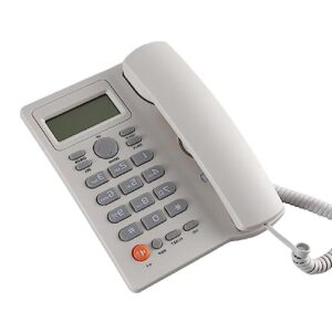 corded landline phone big button household hotel business desktop landline telephone with lcd display kx-t2025 landline phone standard phone telephones landline corded with answering machine