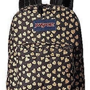 JanSport Superbreak One backpack (Glitter Hearts)