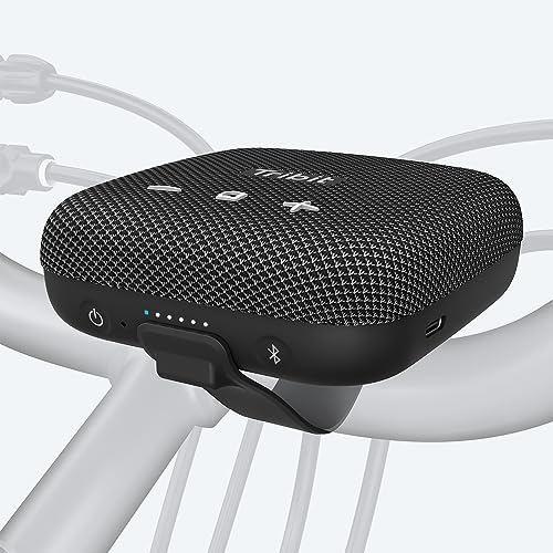 Tribit ThunderBox Micro Portable Bluetooth Bike Speaker for Cycling, Hiking, Mountain, Travel,Sport Speaker, IP67 Waterproof Wireless Speaker