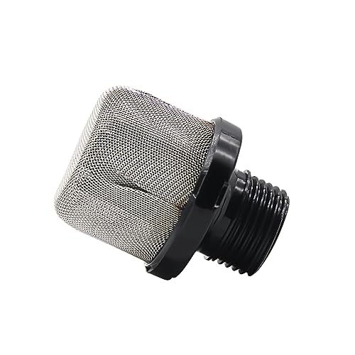 Brlyeeanze 288716 Airless Paint Sprayer Inlet Strainer Compatible with Magnum X5 LTS15 X7 LTS17 ProX9 ProX19 ProX17 ProLTS170 Airless Paint Spray Gun 3/4 Inch Thread Inlet Strainer (4 Pack)