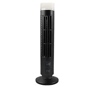 Qiopertar Tower Fan Led Bladeless Fan Tower Electric Fan Mini Vertical Conditioner