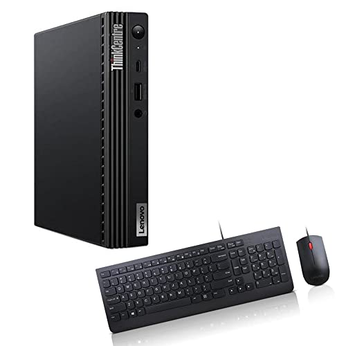 Lenovo ThinkCentre M75q Tiny Gen 2 Home & Business Mini Desktop (AMD Ryzen 5 PRO 5650GE 6-Core, 64GB RAM, 2TB SATA SSD, AMD Radeon, WiFi, Bluetooth, HDMI, Win 11 Pro) Refurbished (Renewed)