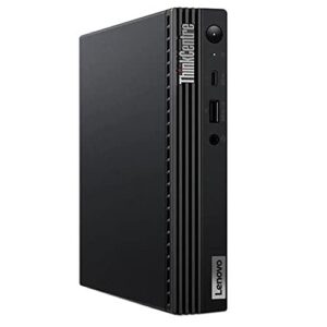 Lenovo ThinkCentre M75q Tiny Gen 2 Home & Business Mini Desktop (AMD Ryzen 5 PRO 5650GE 6-Core, 32GB RAM, 256GB PCIe SSD + 1TB HDD (2.5), AMD Radeon, WiFi, Win 11 Pro) Refurbished (Renewed)