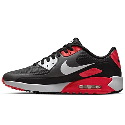 Nike Men's Air Max 90 G Spikeless Golf Shoes (Iron Grey/White-Black, us_Footwear_Size_System, Adult, Men, Numeric, Medium, Numeric_12)