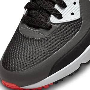 Nike Men's Air Max 90 G Spikeless Golf Shoes (Iron Grey/White-Black, us_Footwear_Size_System, Adult, Men, Numeric, Medium, Numeric_12)